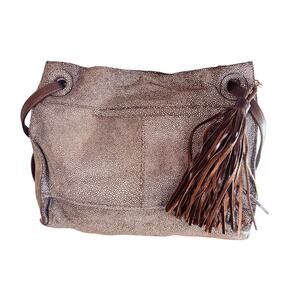 HOBO Brown Textured Hobo Bag
